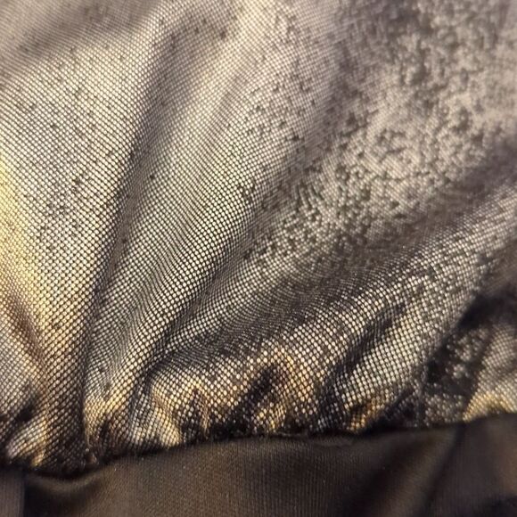 Vintage women's black and silver metallic pant jumpsuit size 5/6 - Picture 7 of 8